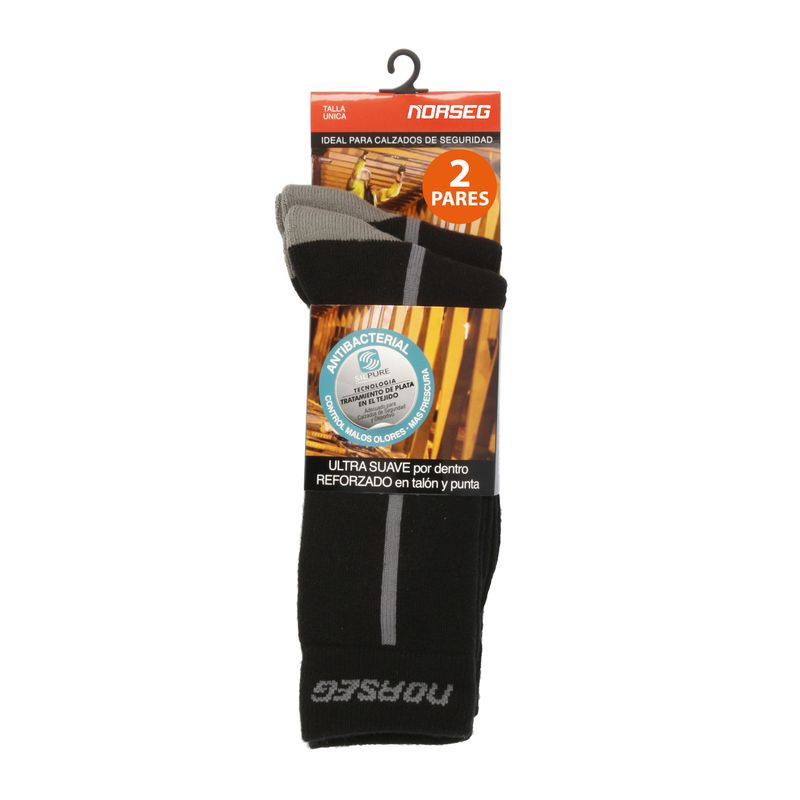 Calcetines Norseg Bi Pack de Trabajo (2 pares)