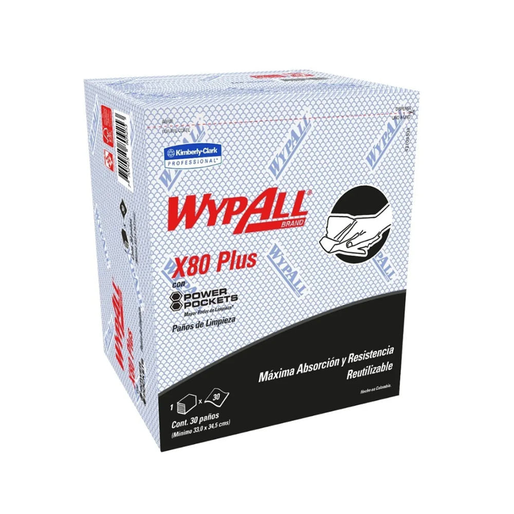Paño Wypall X-80 Plus