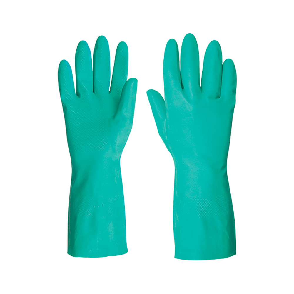 Guantes de Seguridad Greenway Nitrilo Flocado