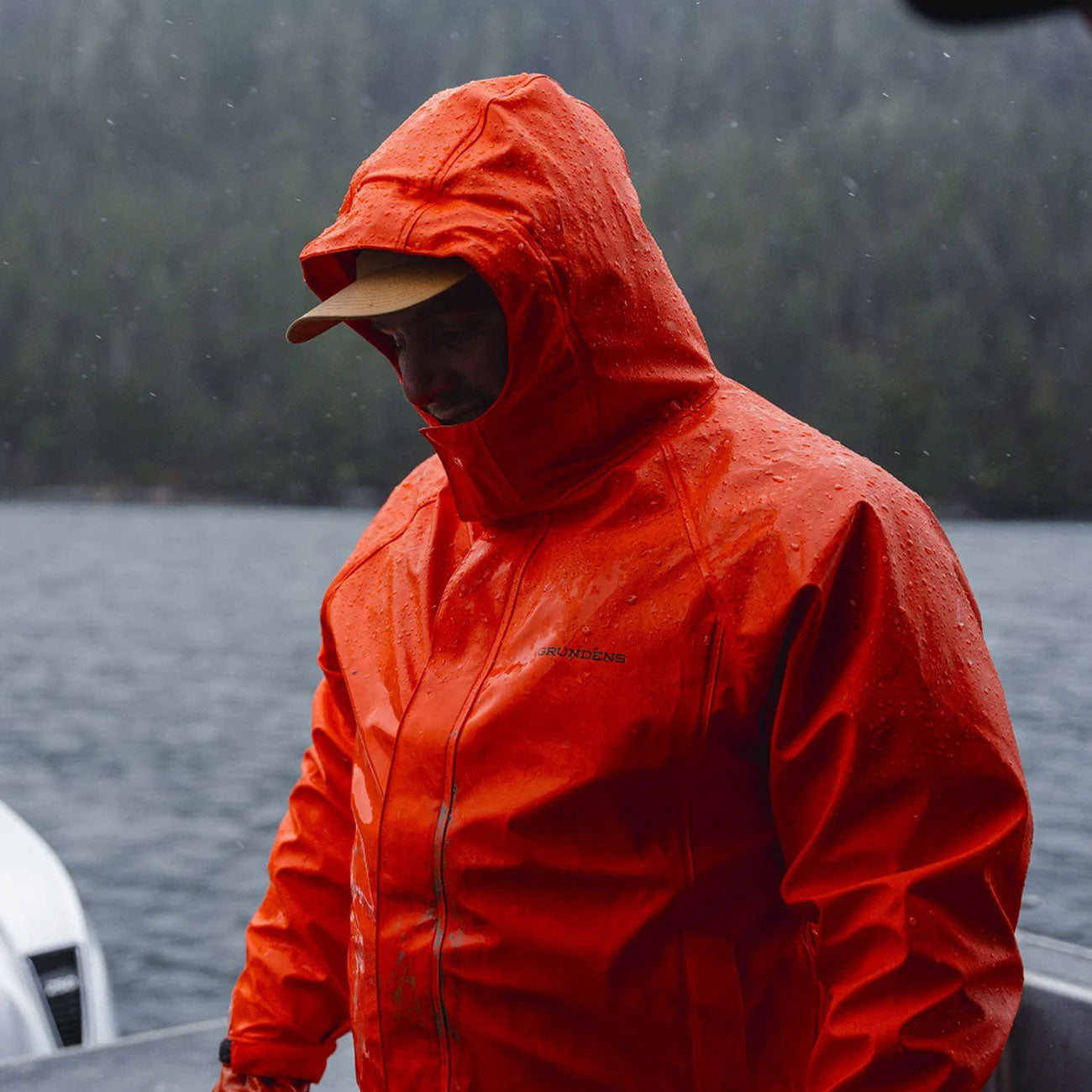 Chaqueta Neptune Grundens Naranja