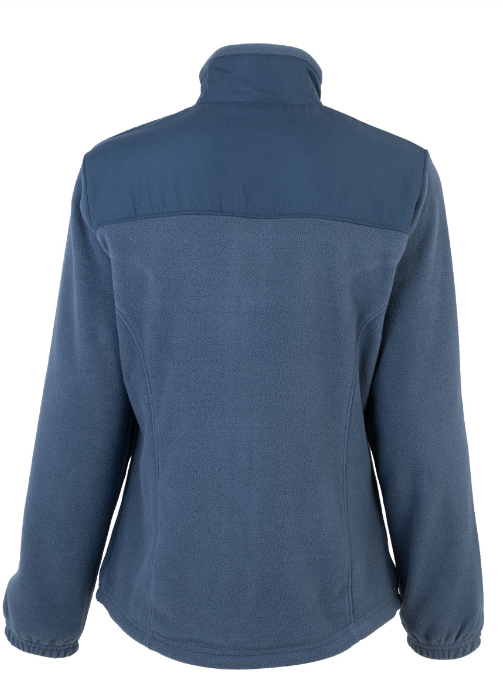 Micropolar Texora Tela Plana Manga Larga Mujer Azul