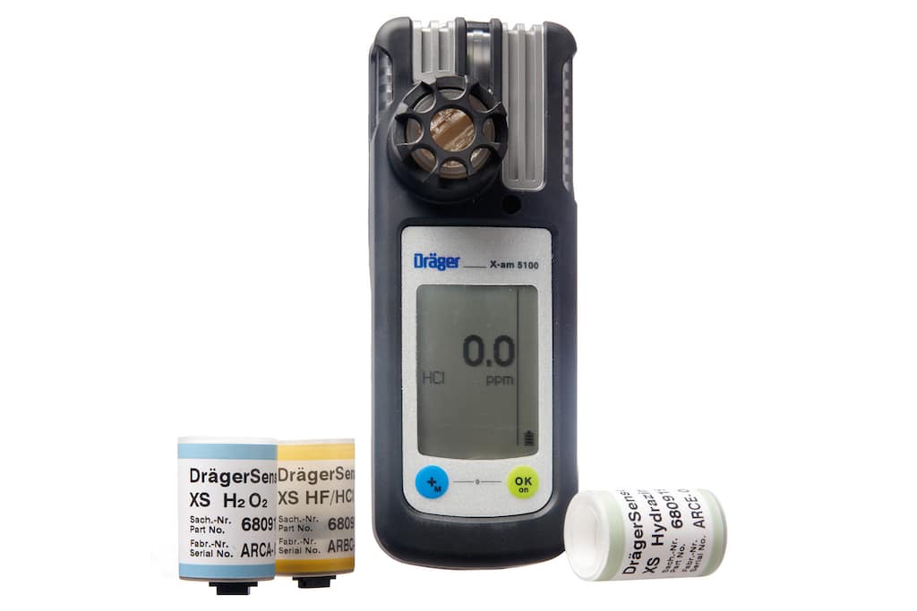 Detector Drager X-Am 5100 con Paquete de Energia