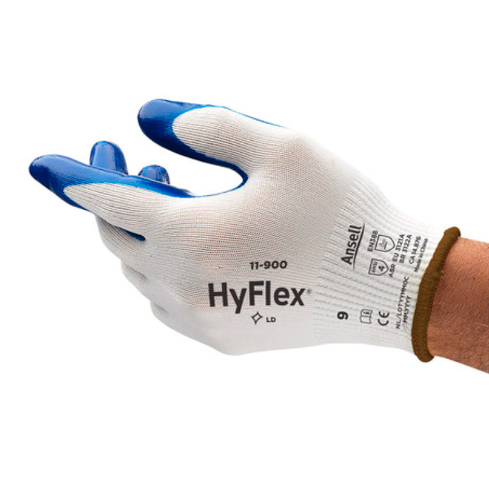 Guantes de Seguridad Ansell Hyflex Nbr Nitrilo 11-900