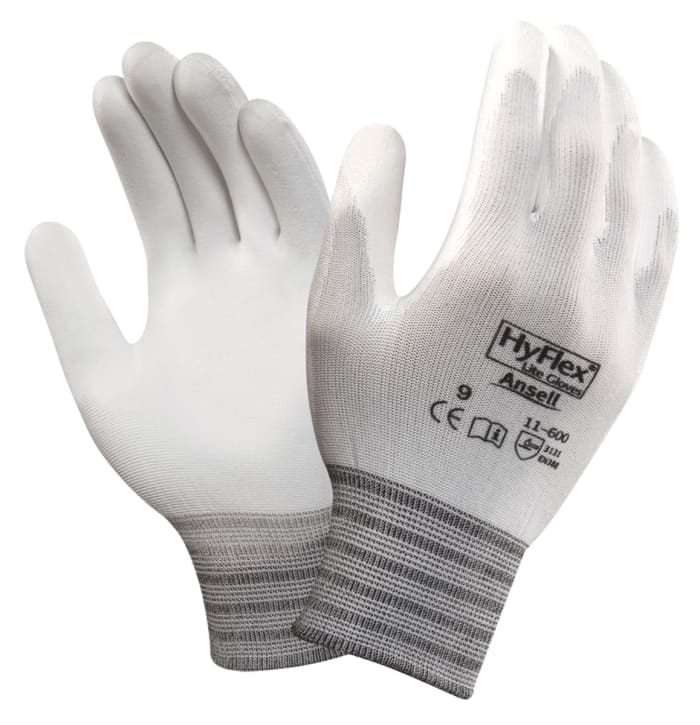 Guantes de Seguridad Ansell Hyflex 11-600 Blanco