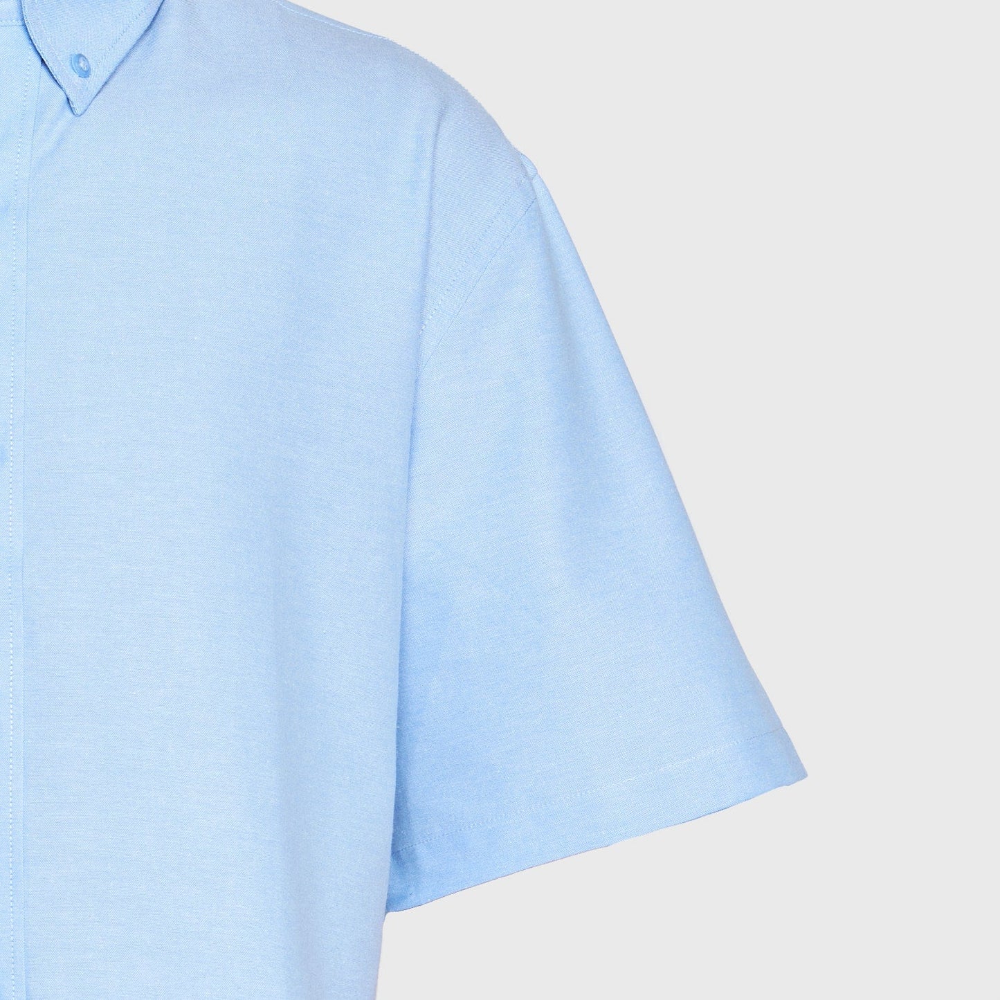 Camisa Jayson Oxford Manga Corta Celeste