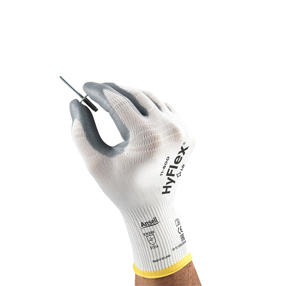 Guantes de Seguridad Ansell Nitrilo Hyflex 11-800