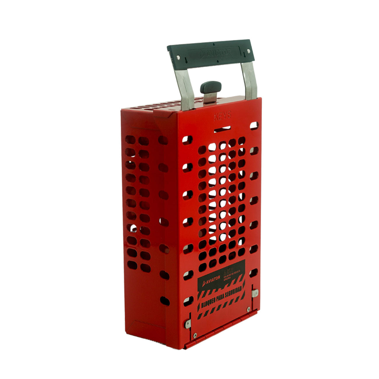 Caja de Bloqueo Grupal Aviator A 503 Imp Rojo