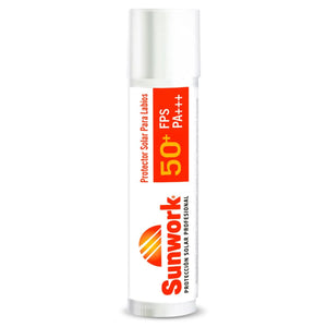 Bloqueador solar labial Sunwork Lips Fps 50+ 5 grs