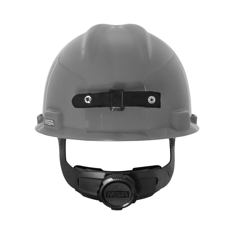 Casco de Seguridad MSA Ala V-Gard Fas-Trac III Pl/Pc Gris