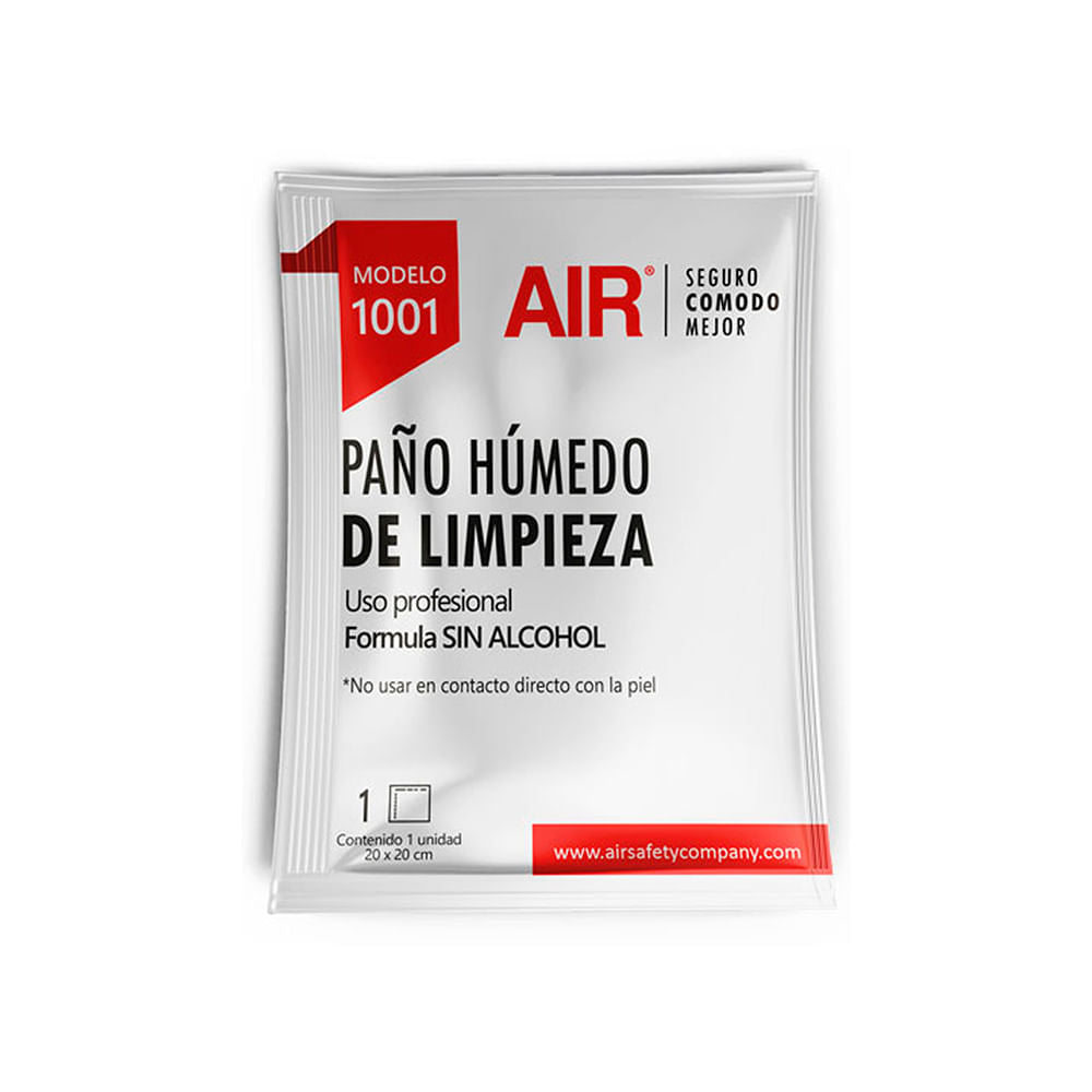 Paño Humedo De Limpieza Air 1001 (50 U)
