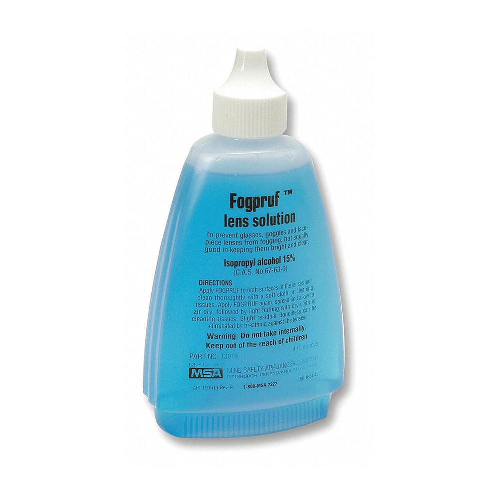 Liquido anti empañante MSA para anteojos