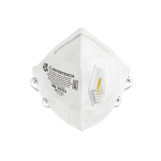 Respirador de Seguridad 3M desechable N95 Valvulado 9822