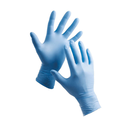 Guante de seguridad Apro Examinacion Nitrilo Azul - 100 unidades