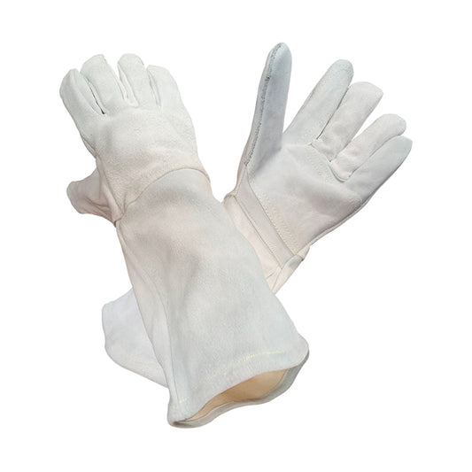 Guantes de Seguridad Apro Cuero Soldador Largo Reforzado