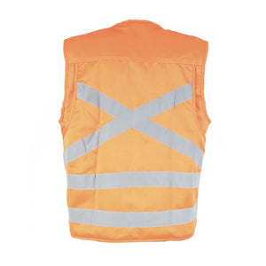 Chaleco Kumen Geologo 360º Poplin Naranjo
