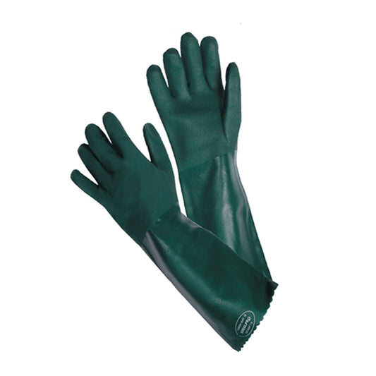 Guantes de Seguridad Steelpro Pvc Verde Rugson 18 645Gj-10