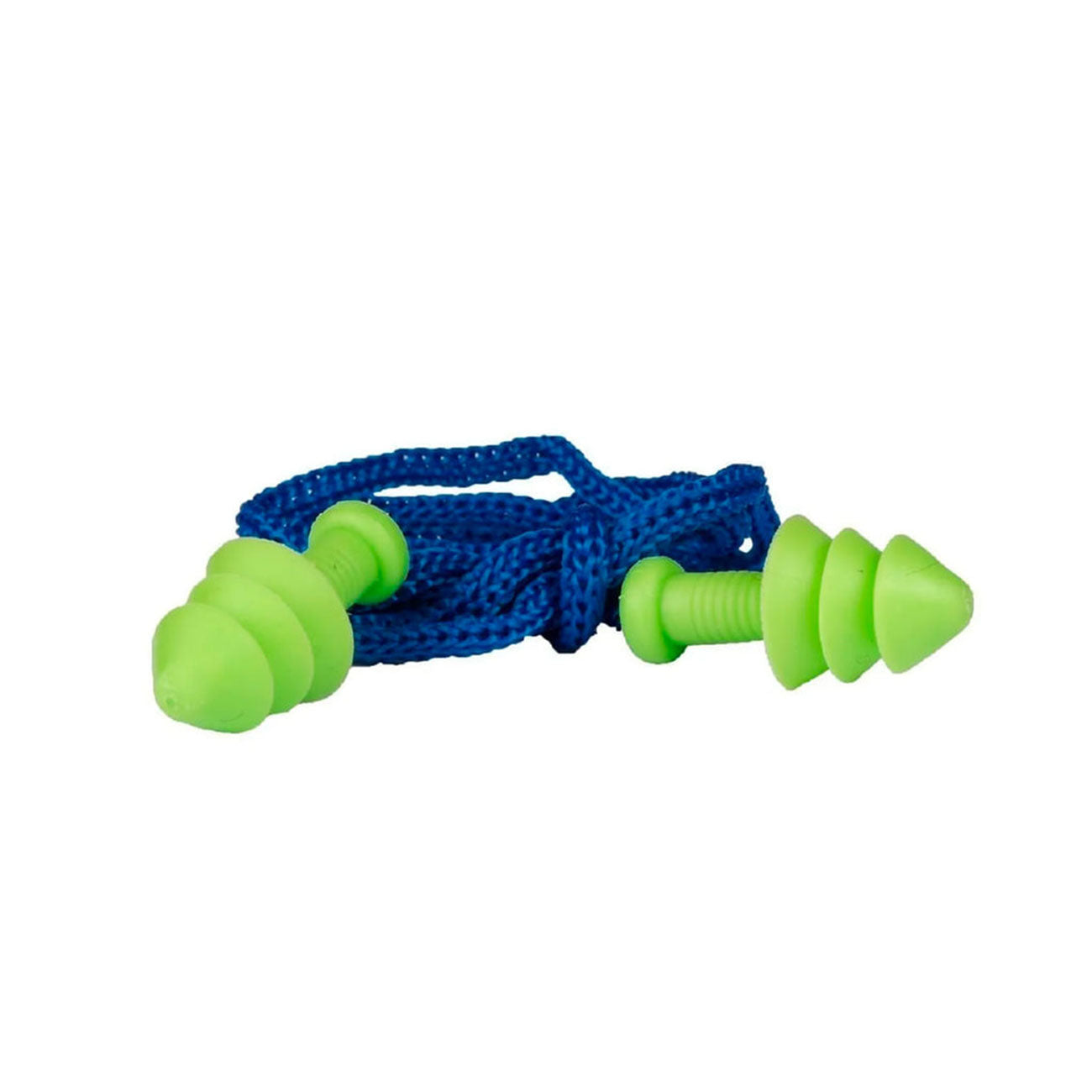 Tapon Auditivo Greenway reutilizable silicona c/cordon y bolsa