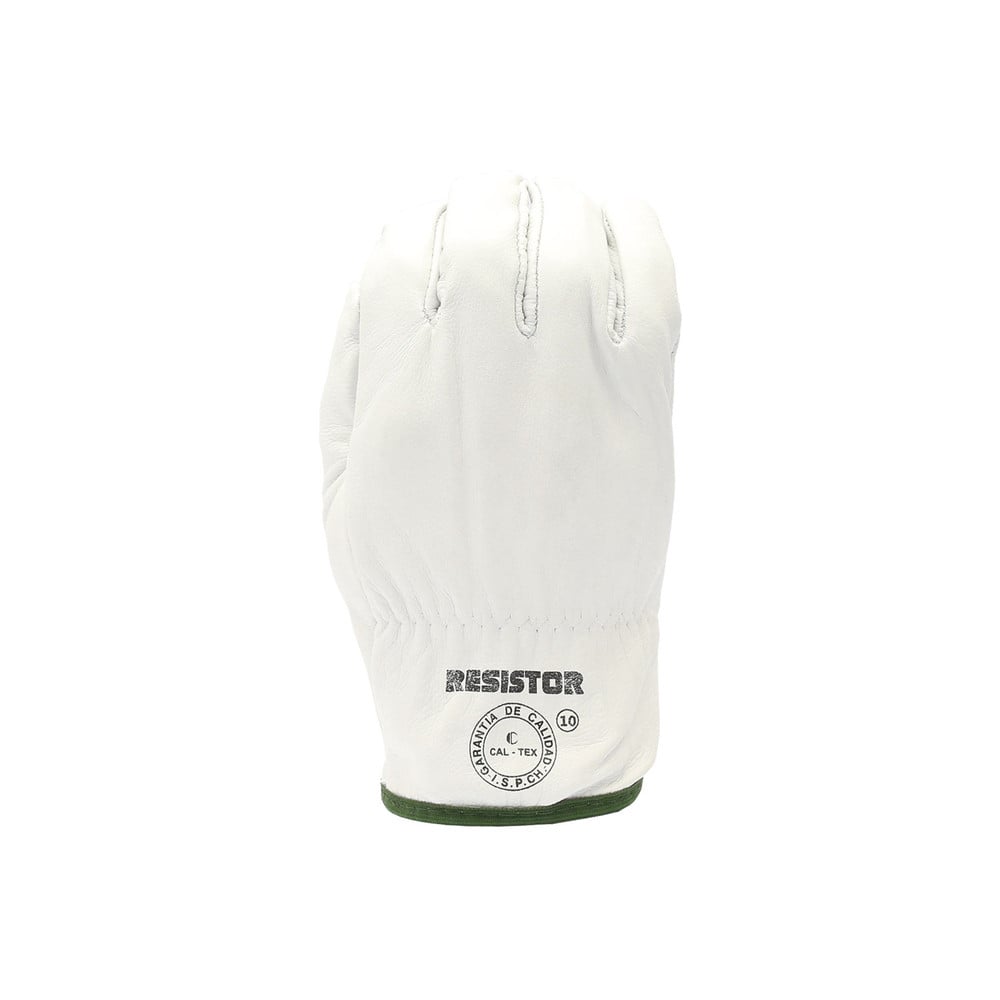 Guantes de Seguridad Exoset Cabritilla con Forro Ribete Verde