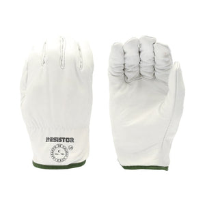 Guantes de Seguridad Exoset Cabritilla con Forro Ribete Verde