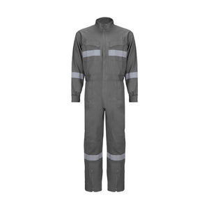 Buzo Black Wolf Piloto Poplin con Cinta Reflectante Gris