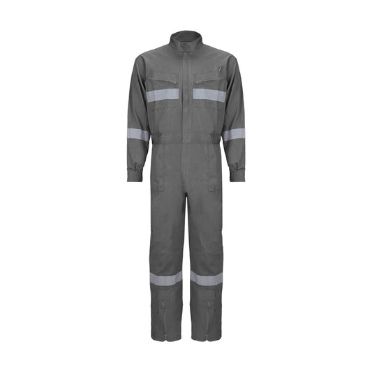 Buzo Black Wolf Piloto Poplin con Cinta Reflectante Gris