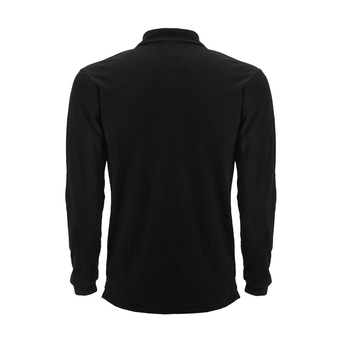 Polera Black Wolf Pique Manga Larga Bw Negro