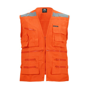 Chaleco de seguridad Black Wolf Geo Canvas con Reflectante