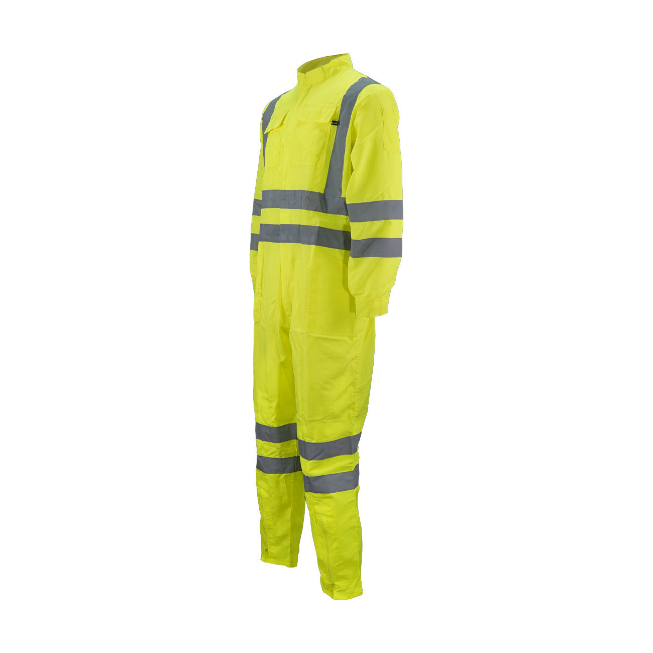 Buzo Black Wolf Poplin Amarillo Fluor Doble Cinta