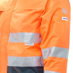 Parka Black Wolf Norway cinta reflectante