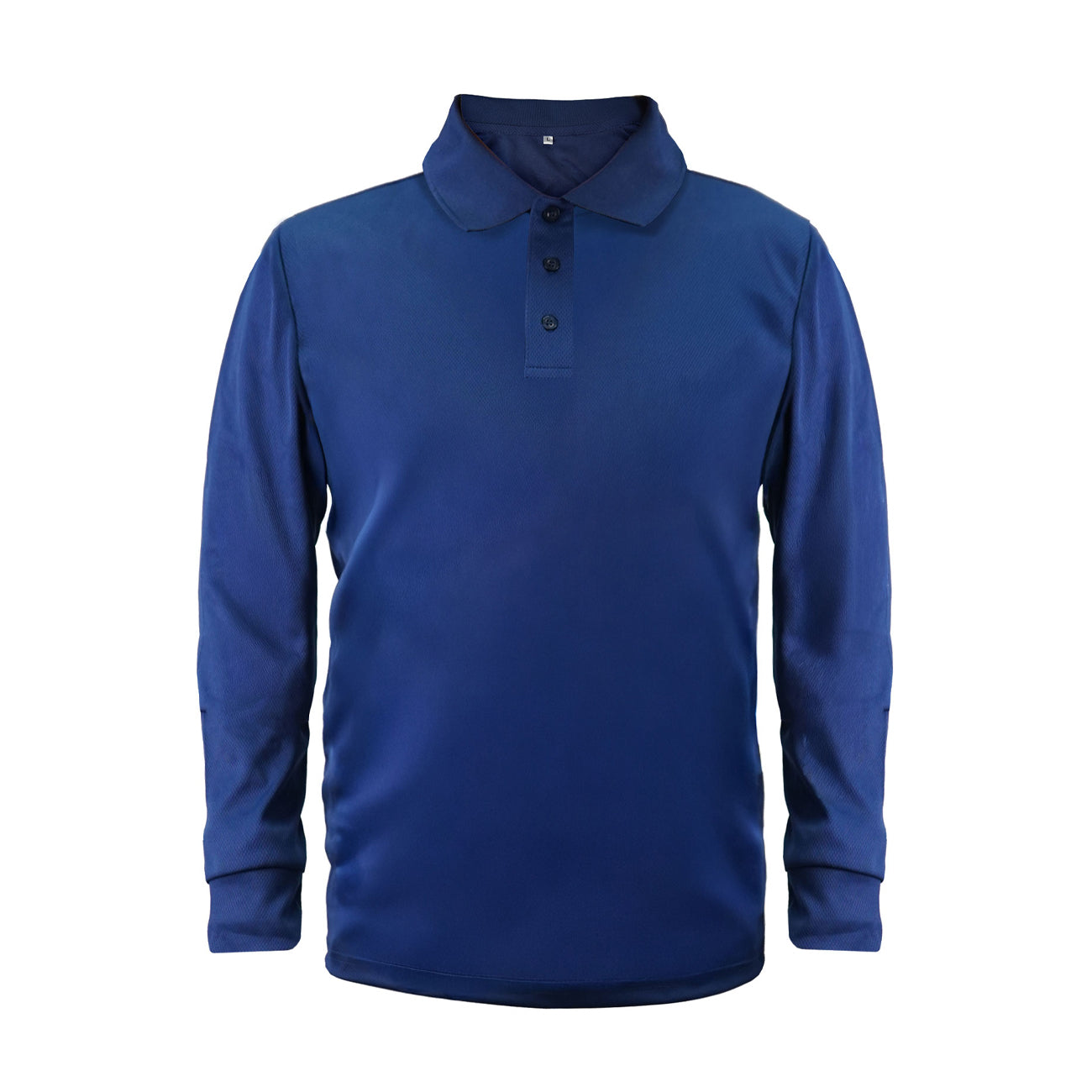 Polera Manga Larga Under Cover Dry Fit Azul