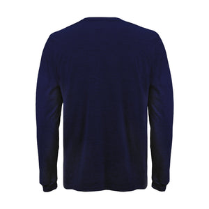 Polera Black Wolf Polo Manga Larga Bw Azul