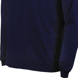 Polera Black Wolf Polo Manga Larga Bw Azul