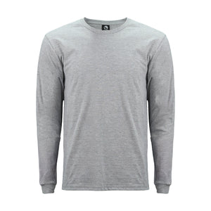 Polera Black Wolf Polo Manga Larga Bw Gris