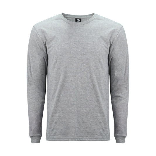 Polera Black Wolf Polo Manga Larga Bw Gris
