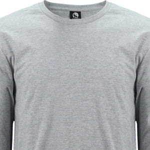 Polera Black Wolf Polo Manga Larga Bw Gris