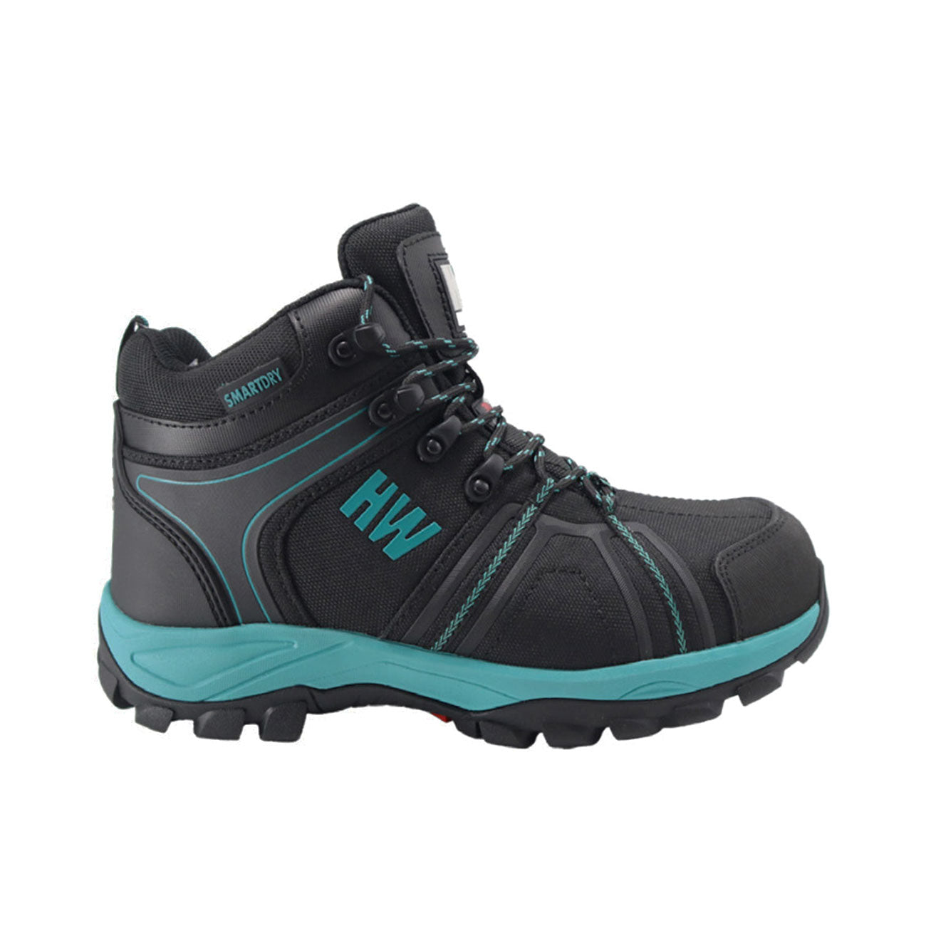 Botín HardWork Bering Low Aqua Mujer