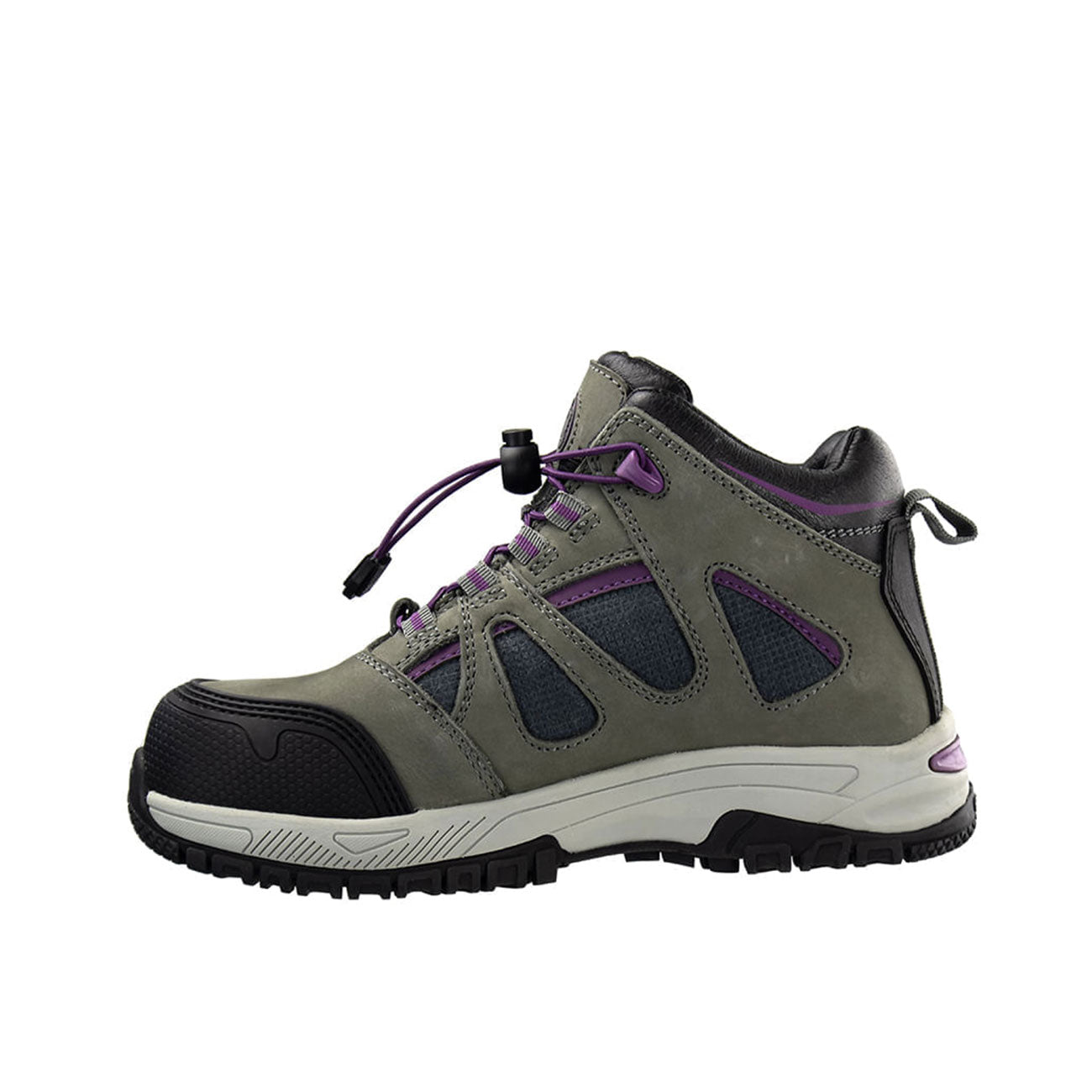 Botín Edelbrock EDBK 177 Mujer Gris Morado