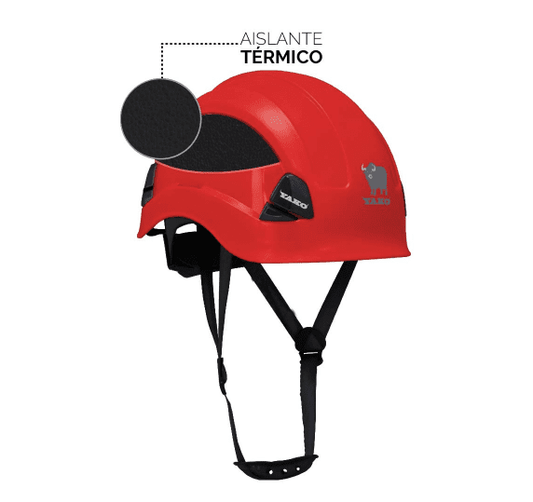 Casco de Seguridad Steelpro Yako Rojo