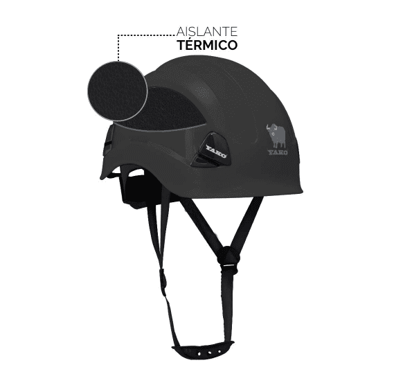 Casco de Seguridad Steelpro Yako Negro