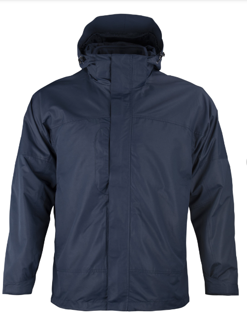 Chaqueta Texora 3 En 1 Basica 100% Poliester Hombre Azul