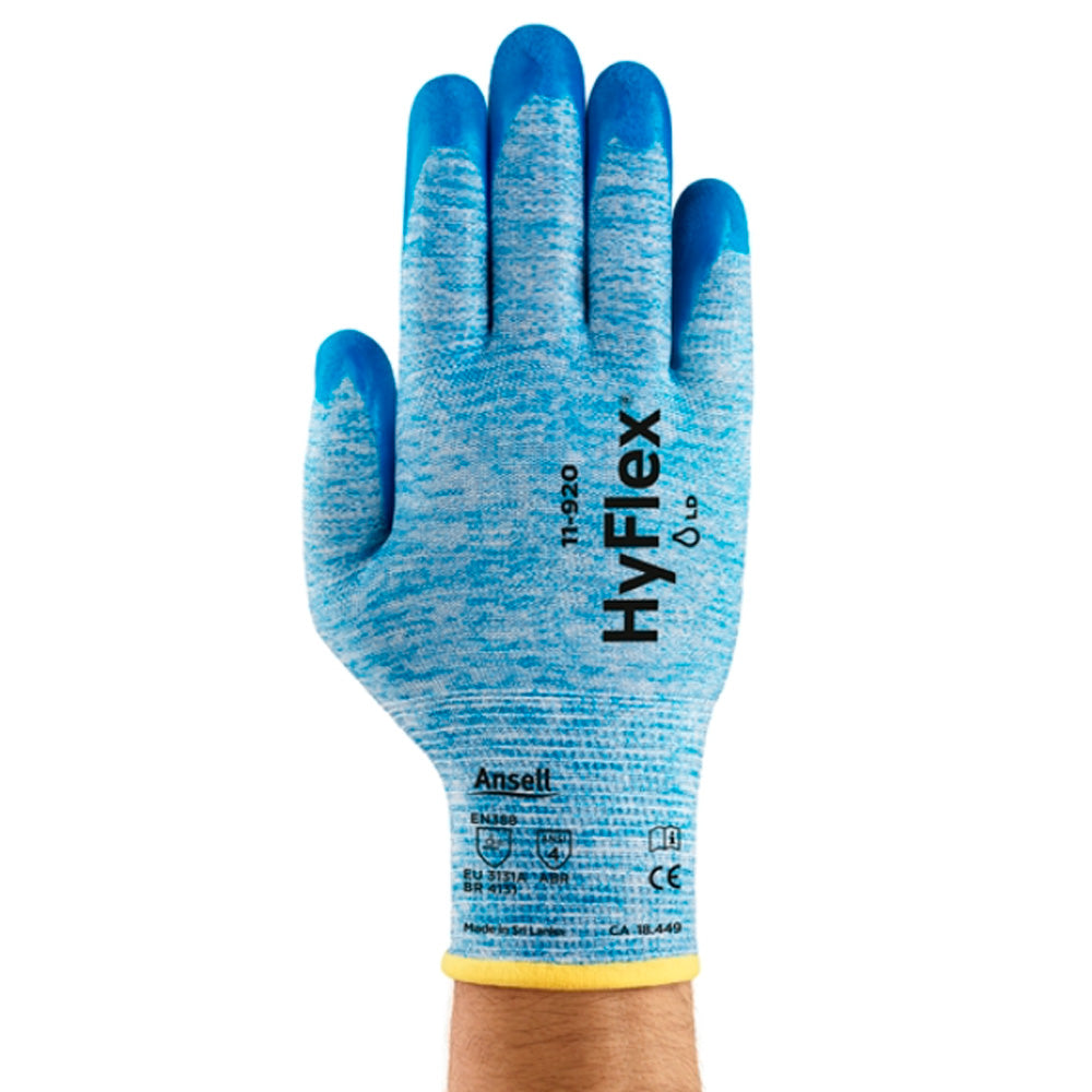 Guantes de Seguridad Ansell Hyflex Nitrilo 11-920