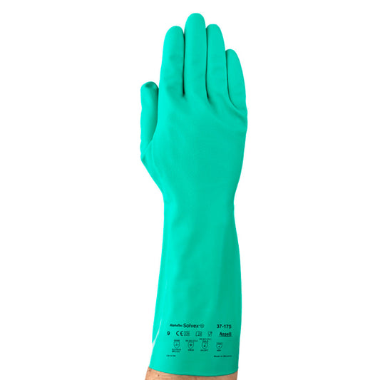 Guantes de Seguridad Ansell Nitrilo Solvex 37-175