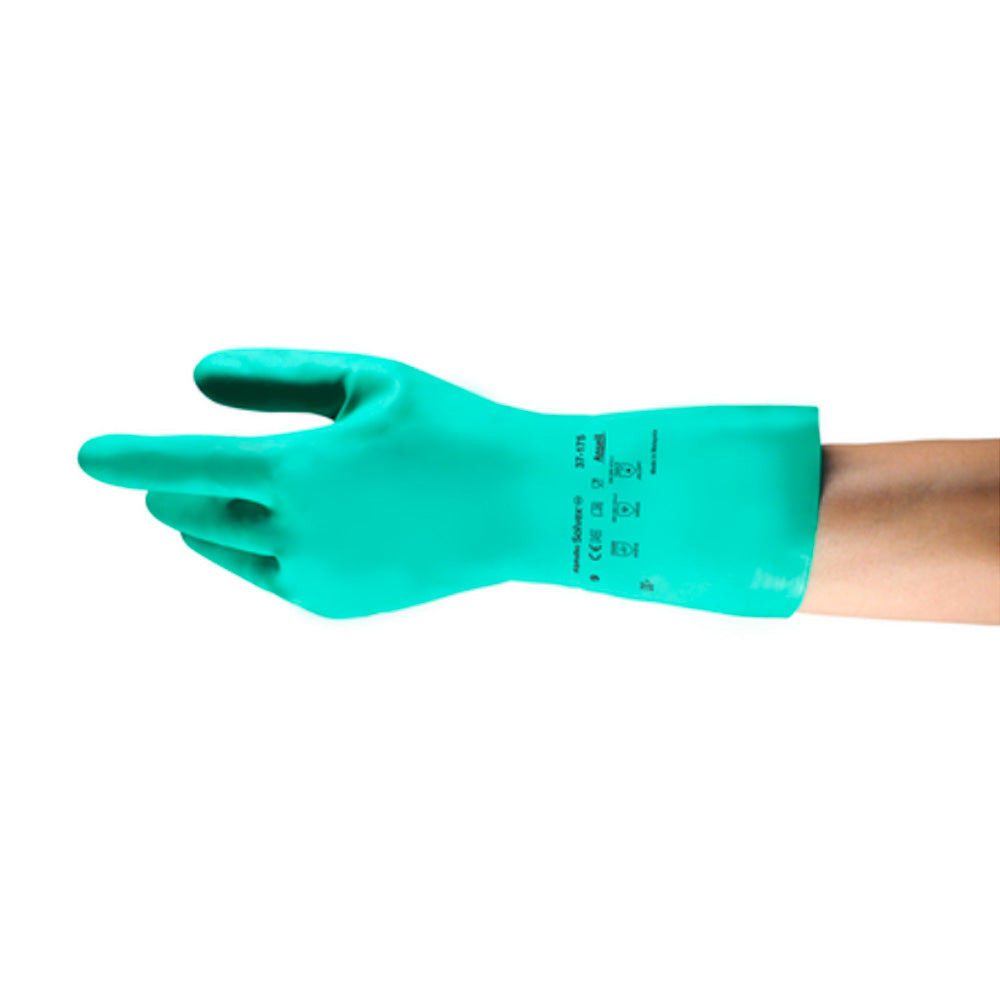 Guantes de Seguridad Ansell Nitrilo Solvex 37-175