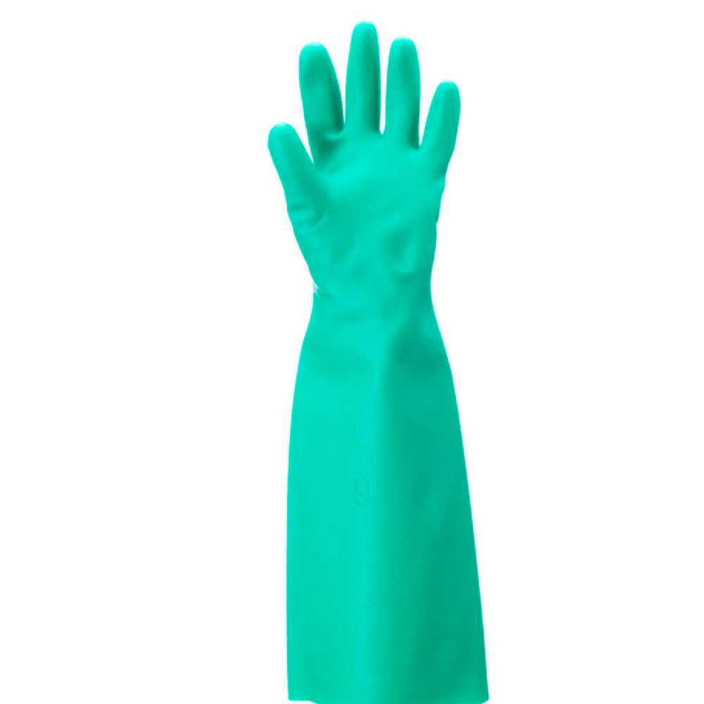 Guantes de Seguridad Ansell Nitrilo Solvex Largo 18" 37-185