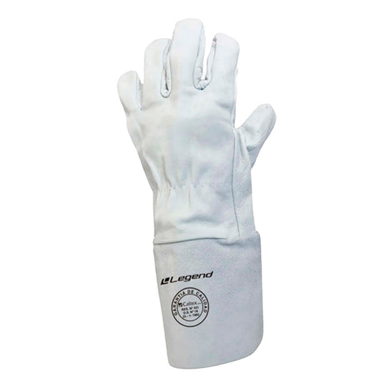 Guantes de Seguridad Legend Cabritilla Largo Cromo