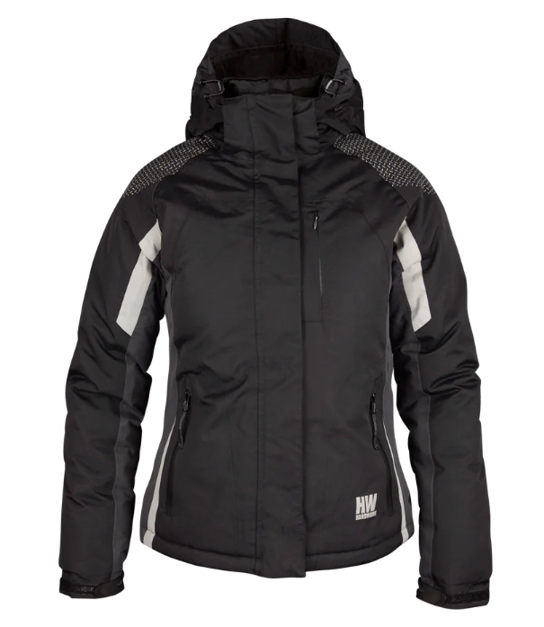 Parka Hardwork Hw New Certificada Aspen con Recco Negra Mujer