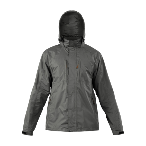 Parka Desmontable Quebec Ottawa 3 en 1 Gris Mujer