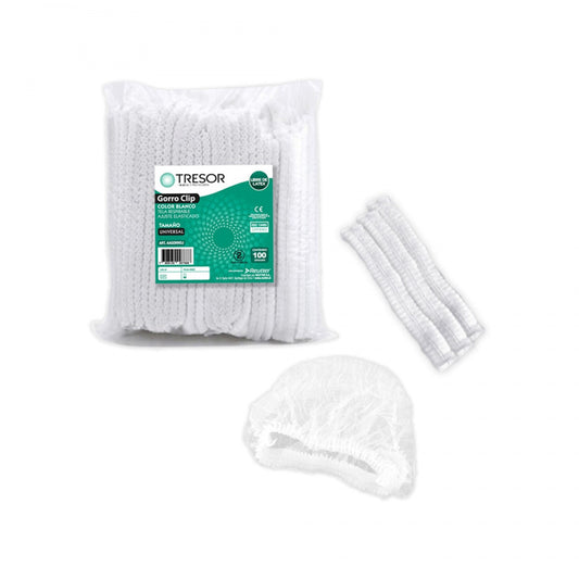 Gorro Reutter Clip Acordeon Elasticado (100 U)