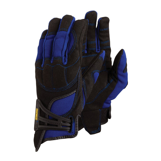 Guantes de Seguridad Steelpro Antivibracion Azul