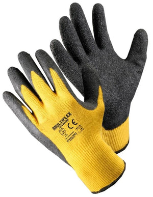 Guantes de Seguridad Steelpro Multiflex Latex Original (amarillo-negro)
